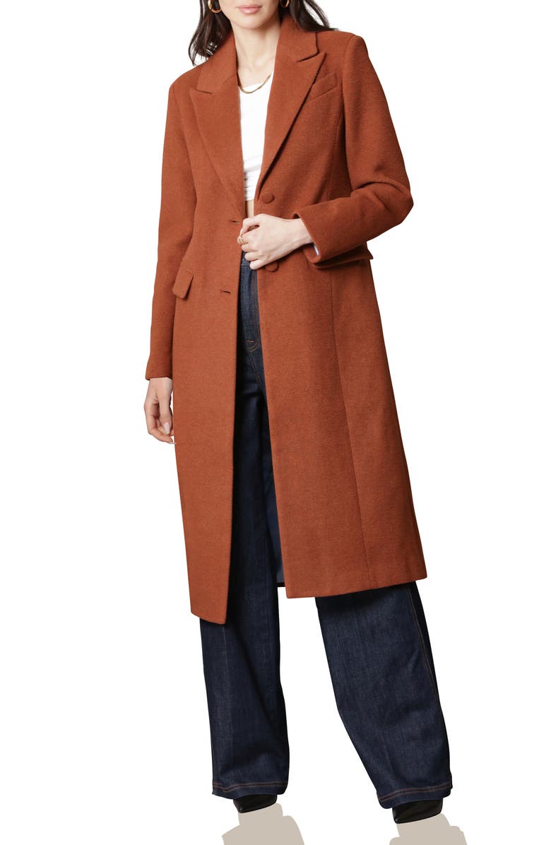 Avec Les Filles Longline Coat, Main, color, 