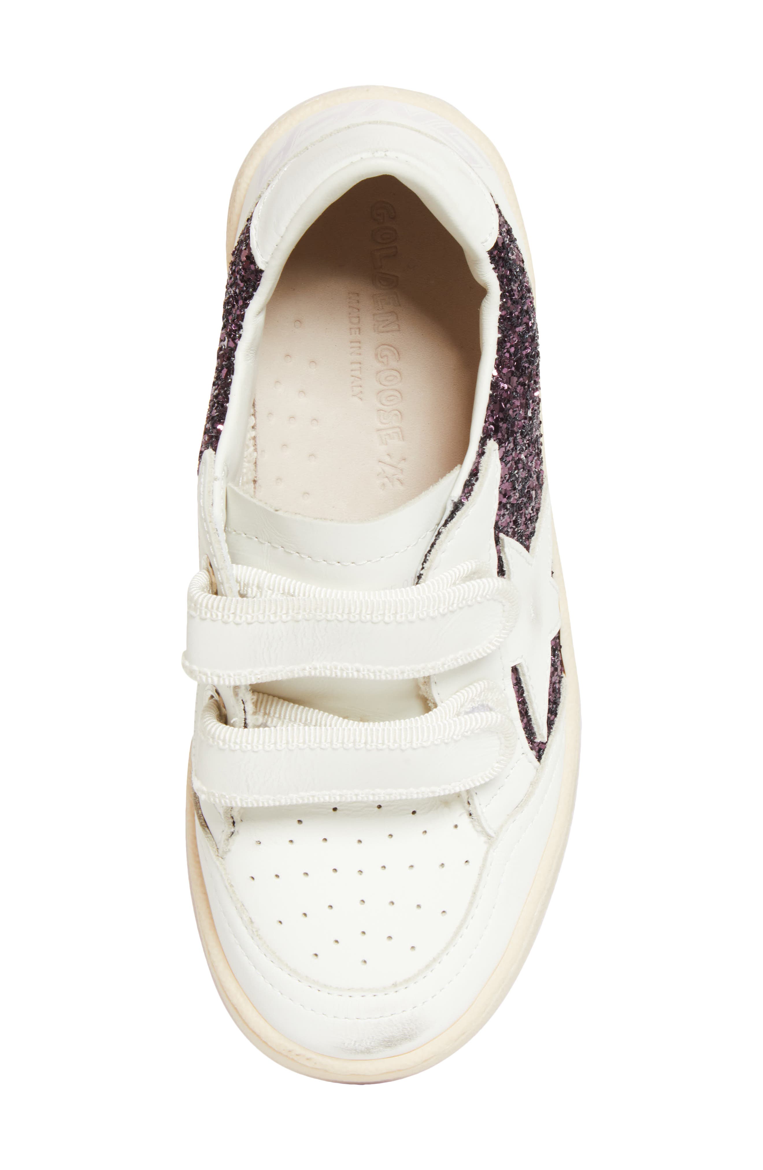 Golden Goose Kids' Ball Star Sneaker, Alternate, color, Purple/ White