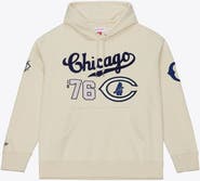 Mitchell & Ness Men's Mitchell & Ness Cream Chicago Cubs Yacht Rock Fleece Hoodie