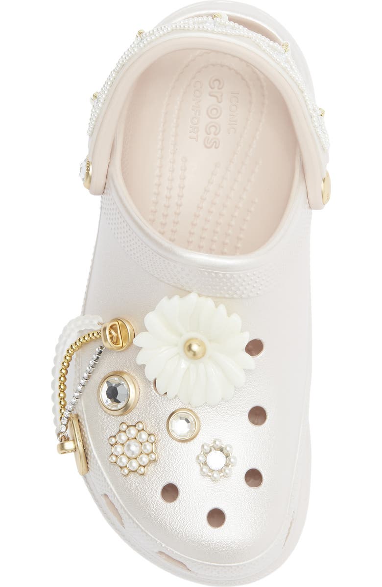 CROCS Bae Jewel Bedazzled Clog, Alternate, color, Quartz