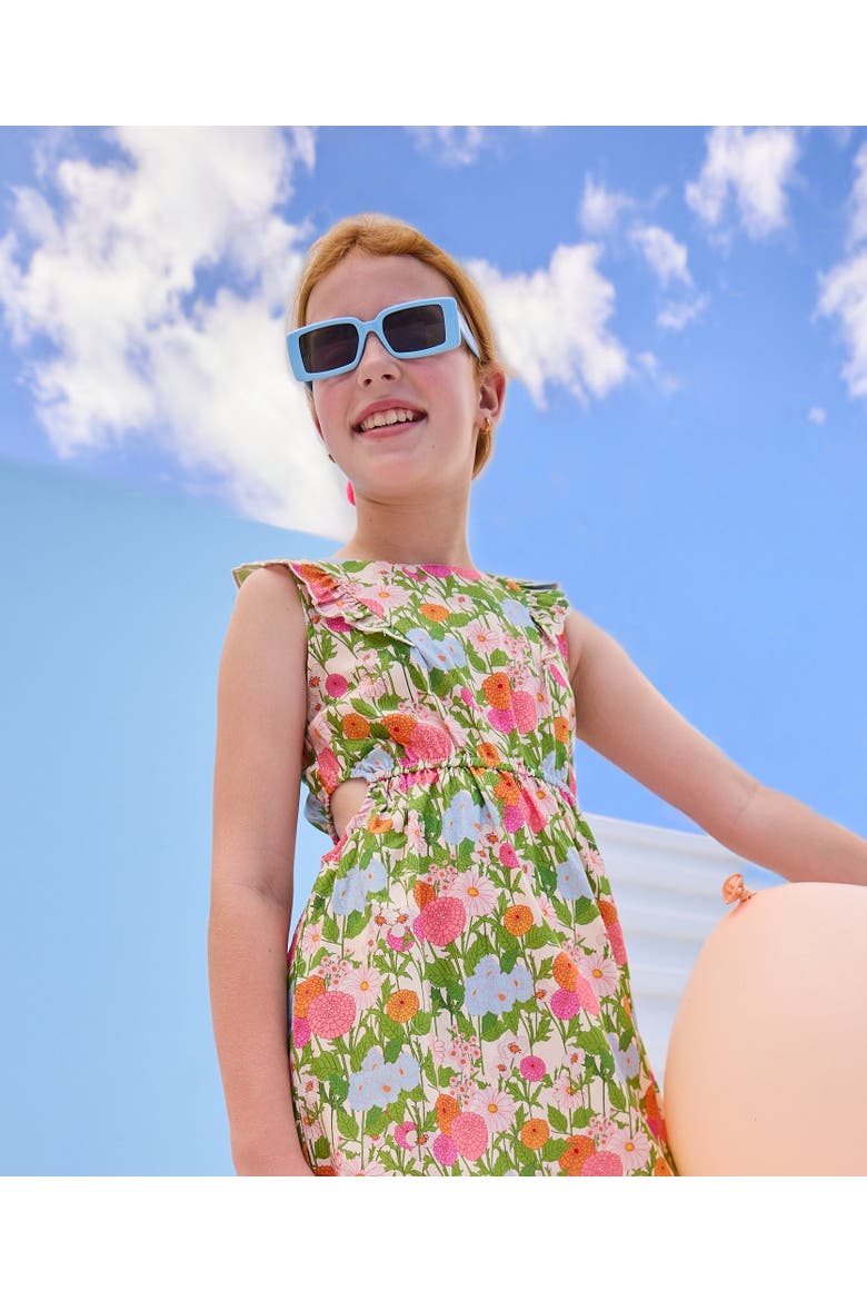 Kids' Cutout Dress, Alternate, color, Longmeadow Floral