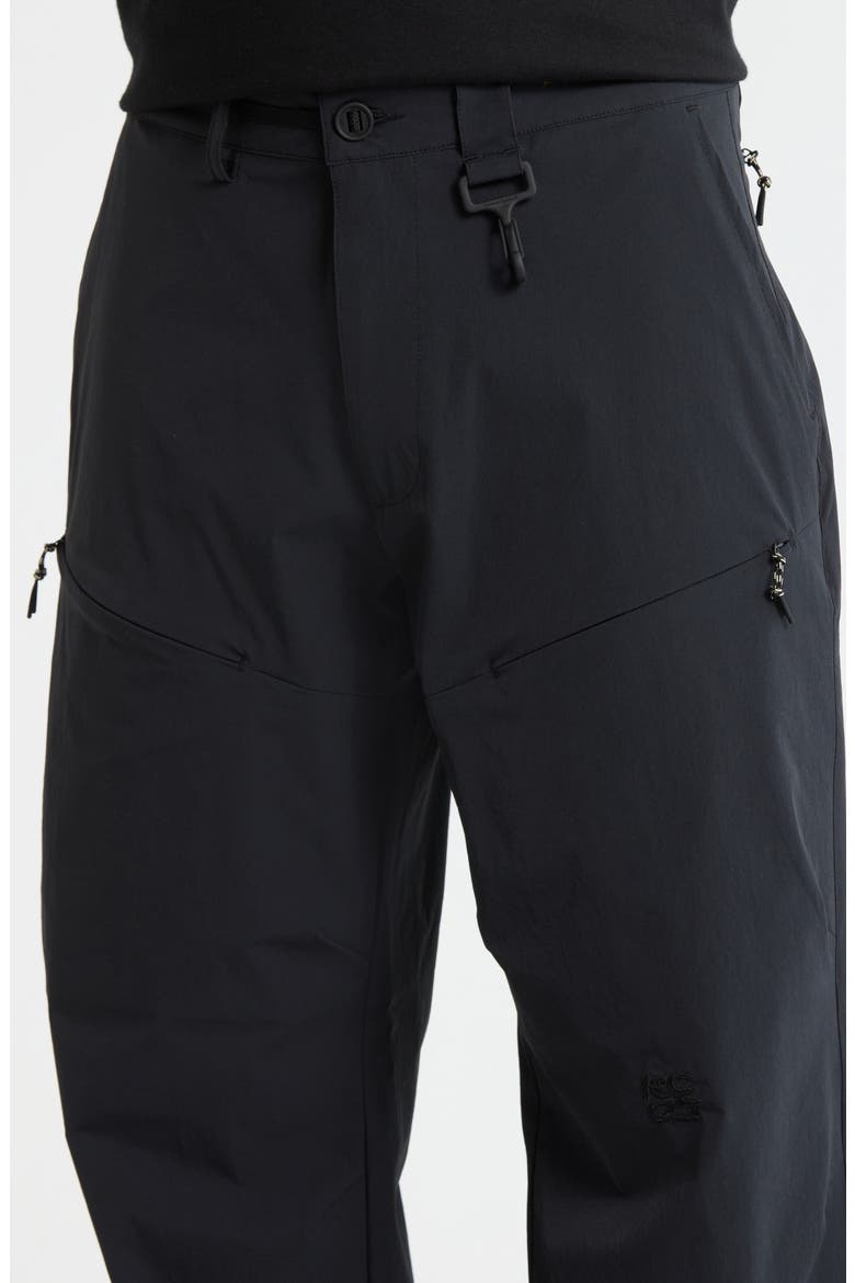 Gender Inclusive Reyes Water Resistant Pants, Alternate, color, BLACK