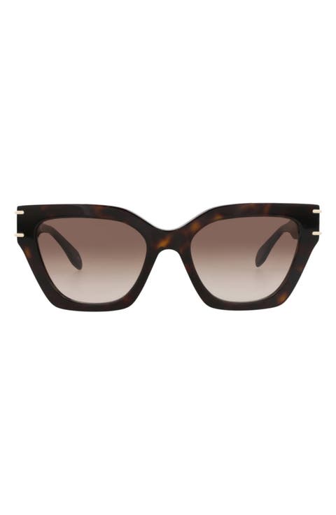 52mm Cat Eye Sunglasses