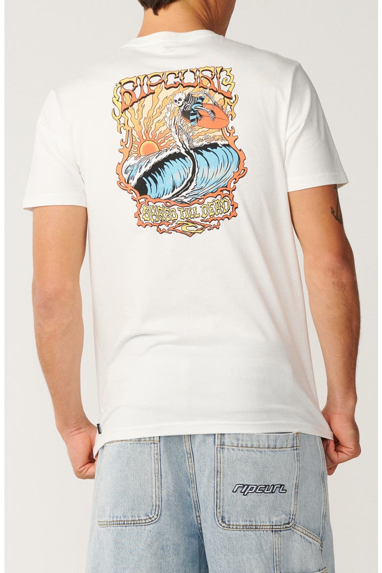 Air Shred Cotton Graphic T-Shirt, Alternate, color, BONE