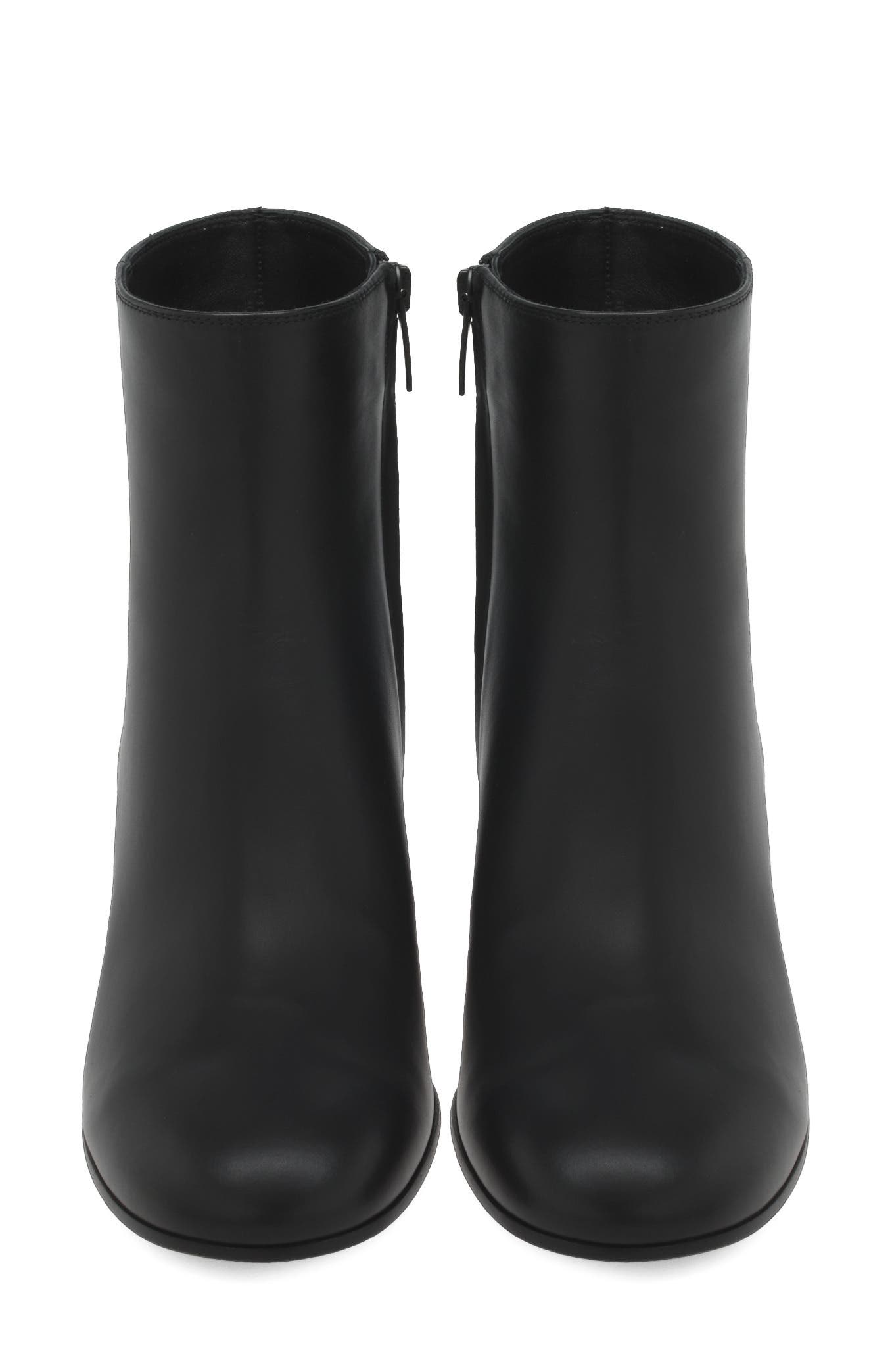 Gianvito Rossi Joelle 45 Booties, Alternate, color, Black Leather