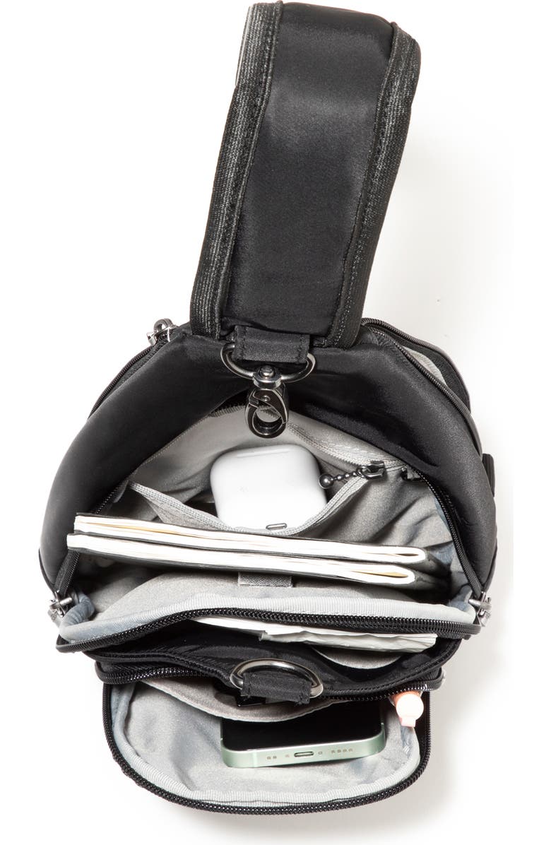 BAGGALLINI Central Park Sling Bag, Alternate, color, Black