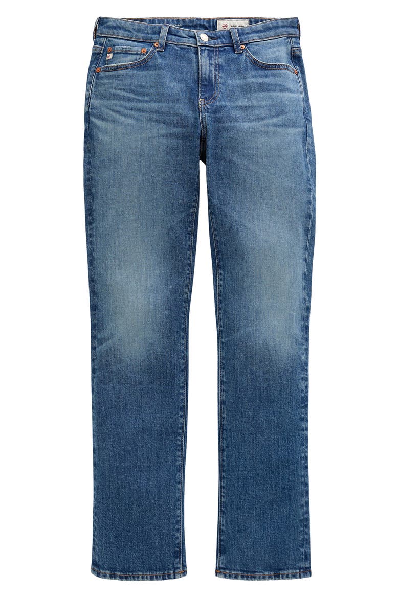 Sandra Low Rise Slim Straight Leg Jeans, Alternate, color, 10 YEARS MACHIA