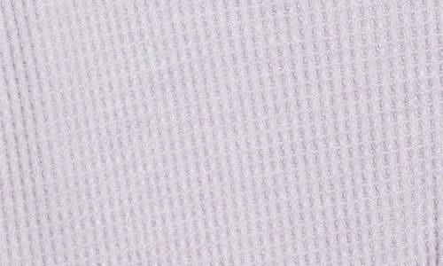Travismathew Long Weekend Henley Sweatshirt In Heather Iris