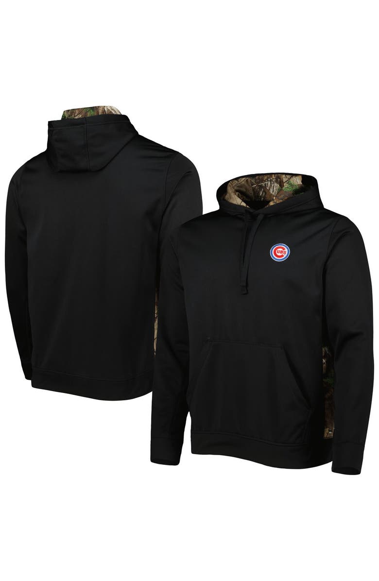 DUNBROOKE Men's Dunbrooke Black/Camo Chicago Cubs Ranger Pullover Hoodie, Alternate, color, 
