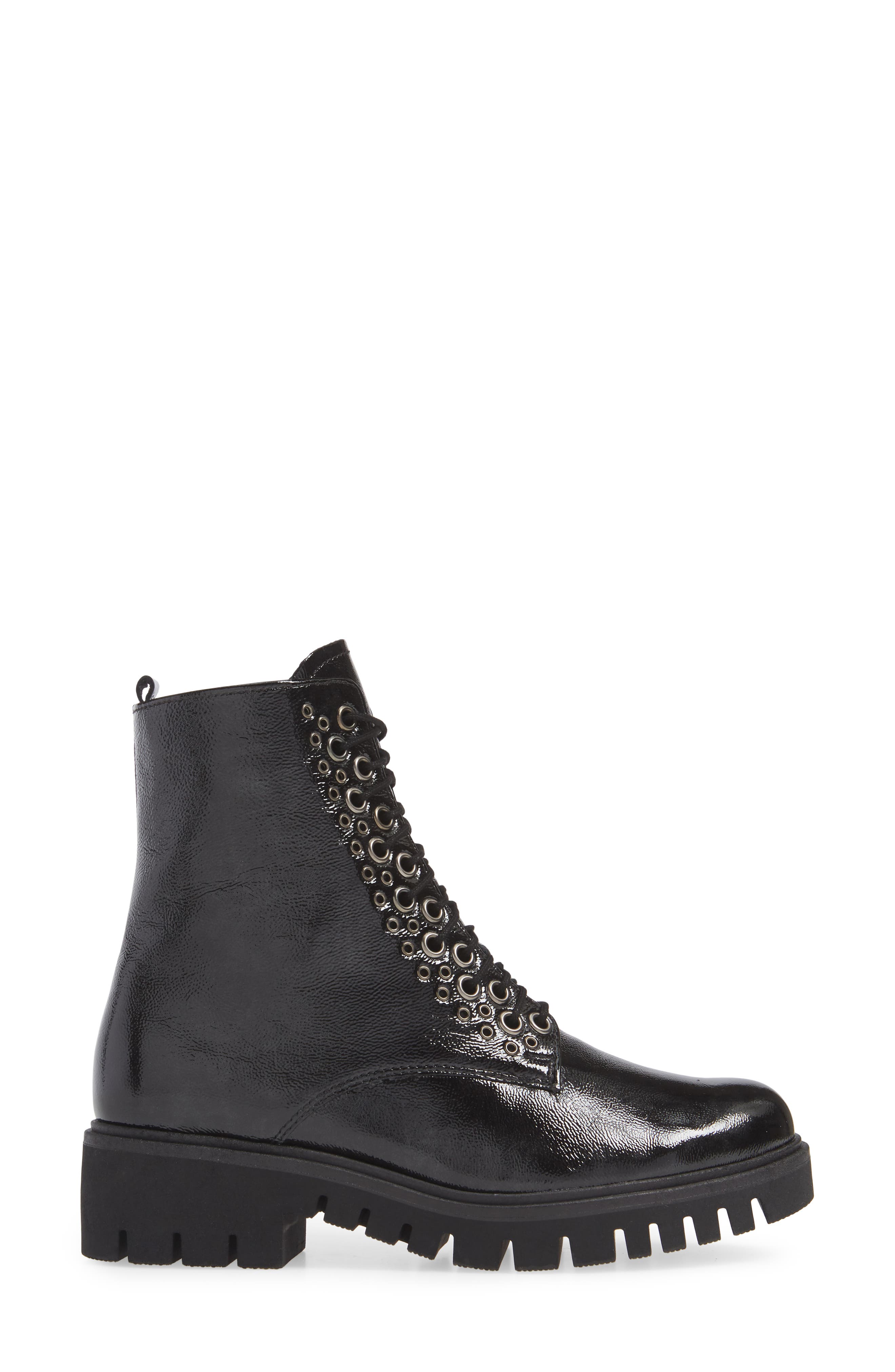 Gabor Combat Boot, Alternate, color, 