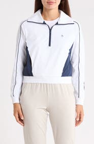 Original Penguin Cropped Quarter Zip Pullover