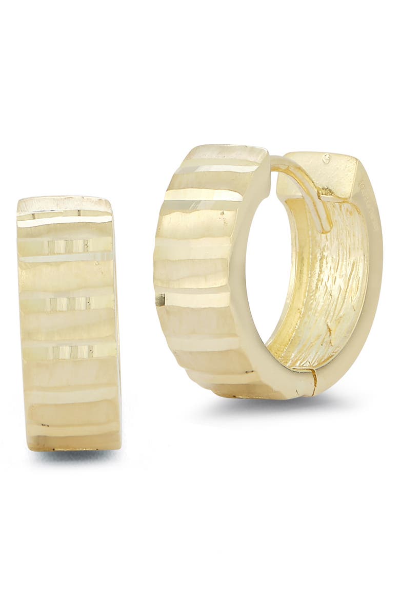 Ember Fine Jewelry 14K Yellow Gold Hoop Earring, Main, color, 