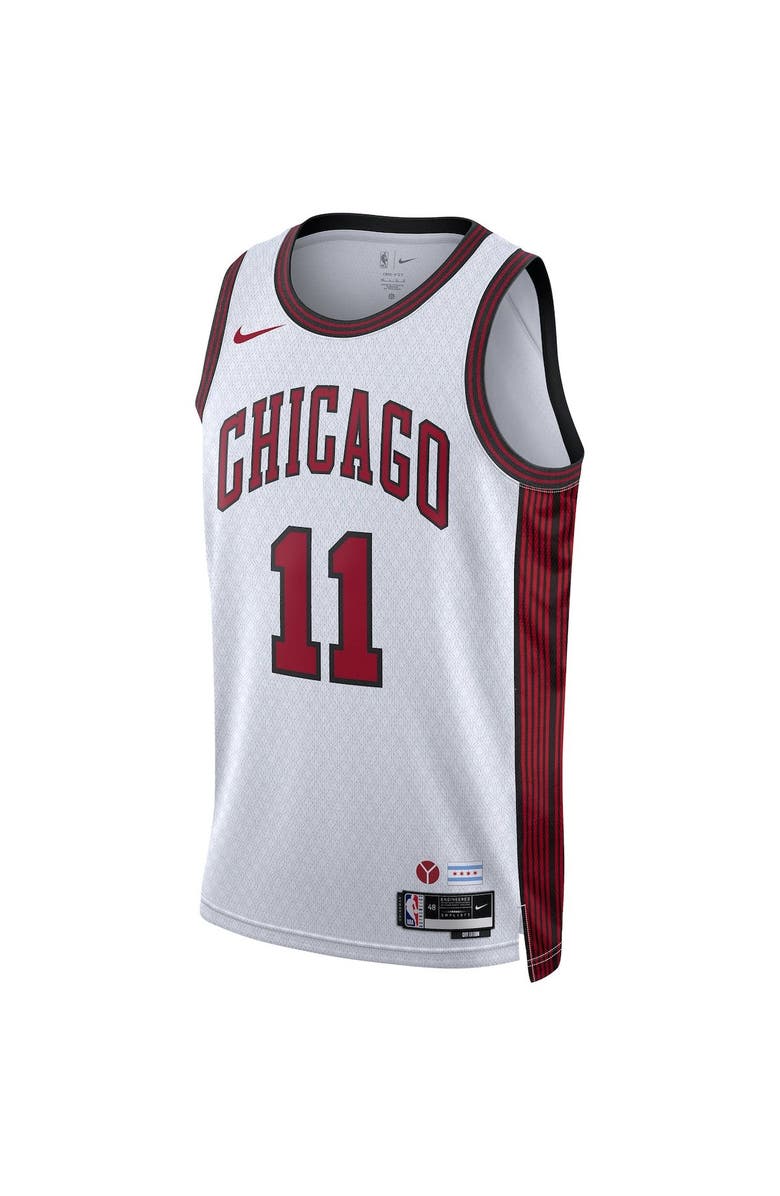 Nike Unisex Nike DeMar DeRozan White Chicago Bulls 2022/23 Swingman Jersey - City Edition, Alternate, color,