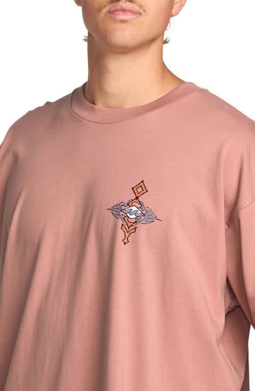 Billabong Occy Og Short Sleeve Graphic T-shirt In Pink