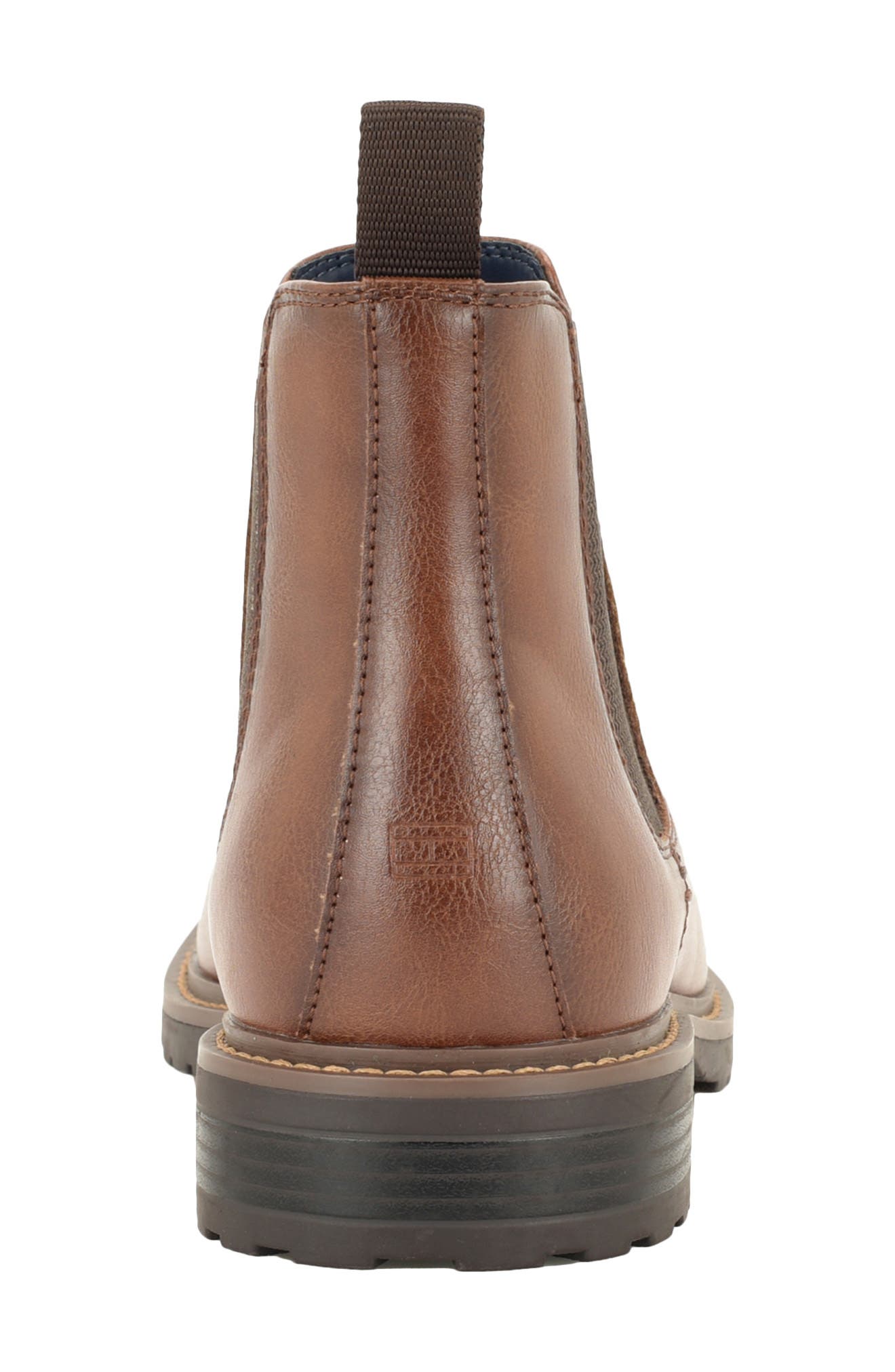 Rimnan Faux Leather Chelsea Boot, Alternate, color, COGNAC