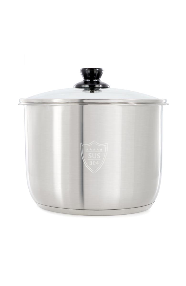 Megachef 6 Quart 11-in-1 Electric Pressure Cooker, Multi-Cooker with Stainless Steel Crock, Alternate, color, Grey