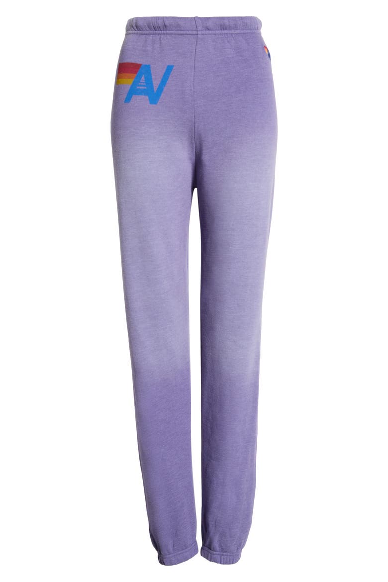 Vintage Logo Joggers, Alternate, color, FADED GRAPE