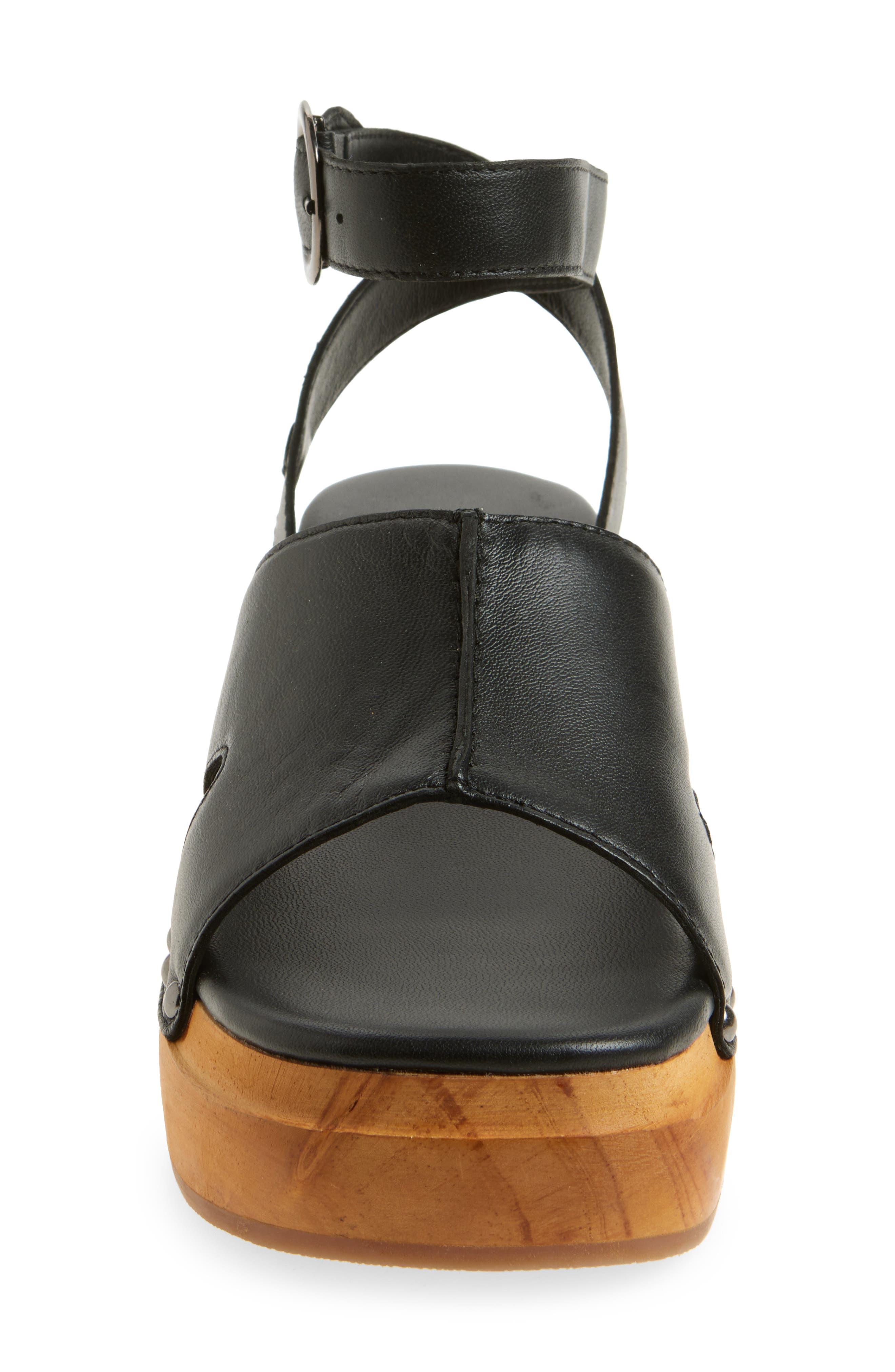 Free People Carson Leather Sandal, Alternate, color, 