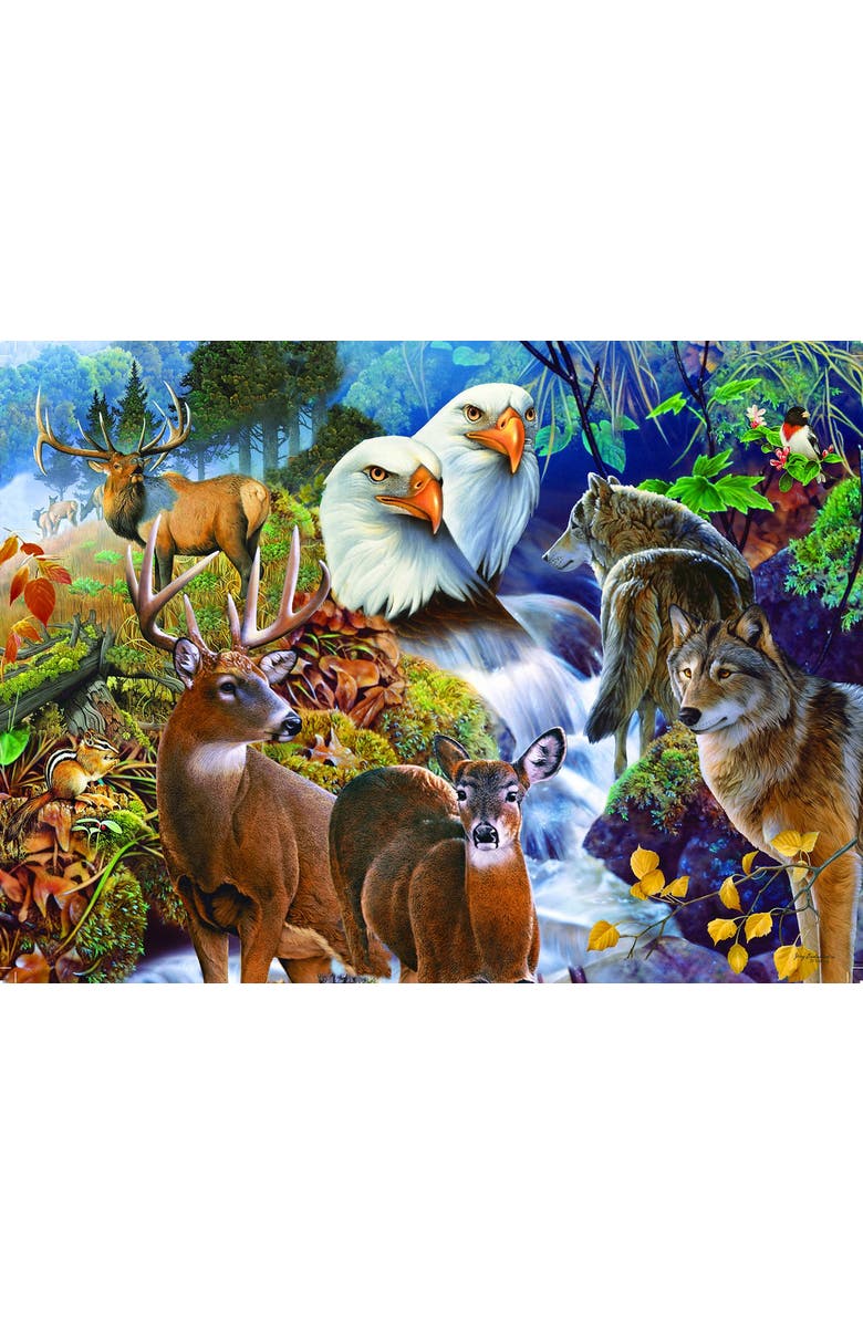 Sunsout Forest Neighbors 1000 piece Jigsaw Puzzle for Adults, Alternate, color, Multicolor