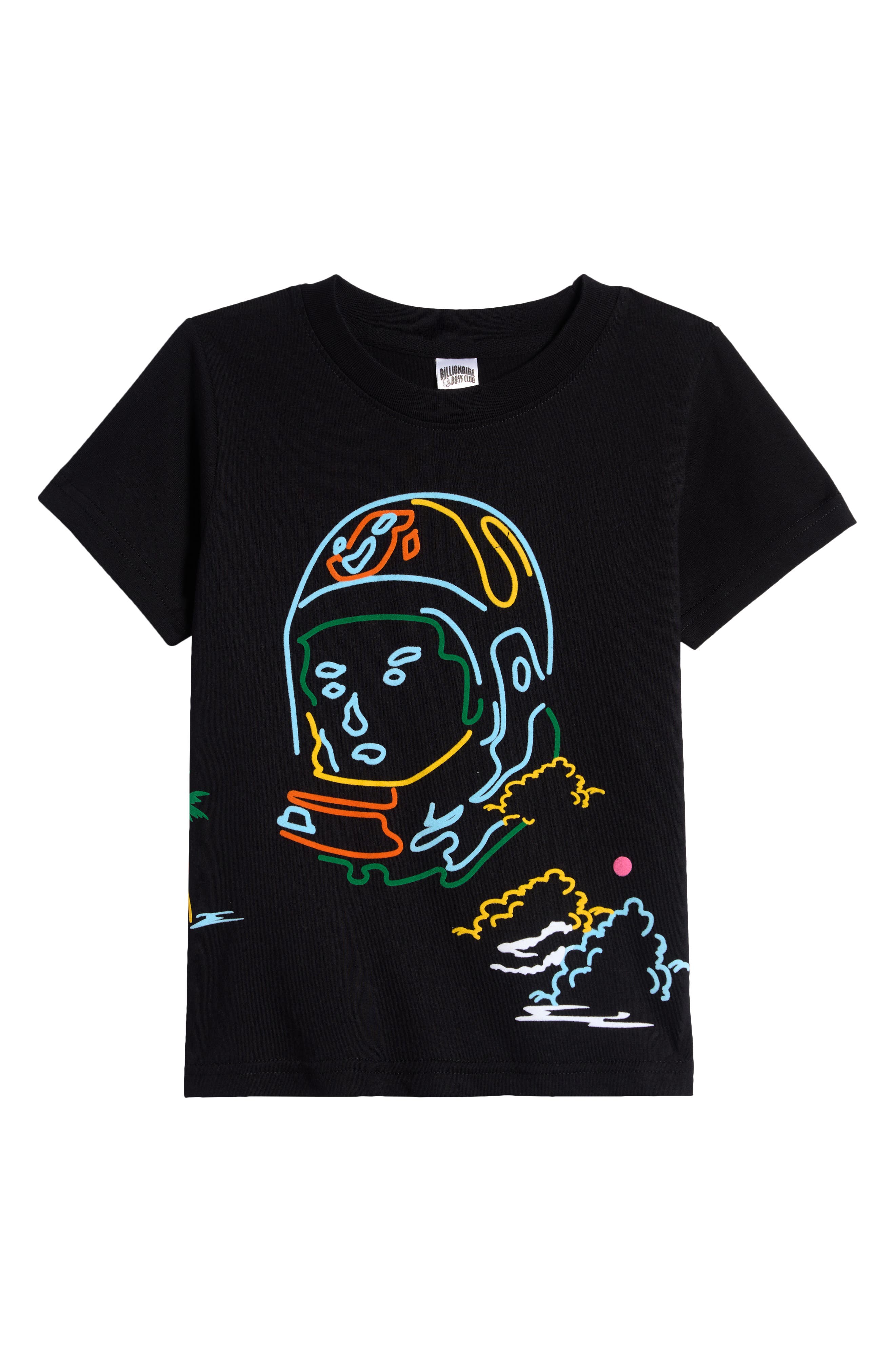 Billionaire Boys Club Kids' Clouds Cotton Graphic T-Shirt