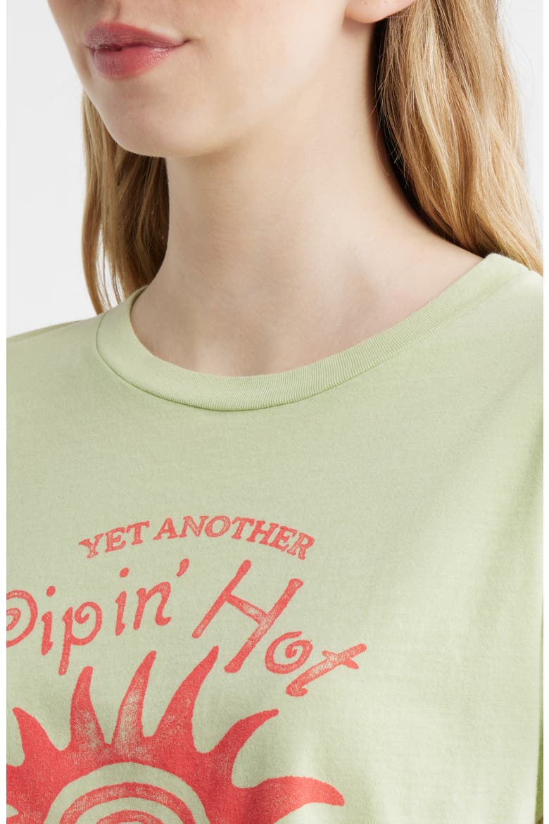 Pipin' Hot Summer Graphic T-Shirt, Alternate, color, SEAFOAM GREEN