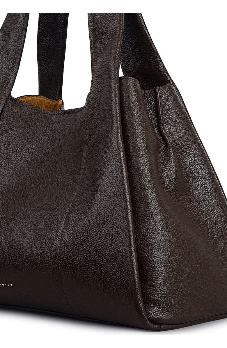 Radley Stan Hope Square Shoulder Bag, Alternate, color, Dark Oak