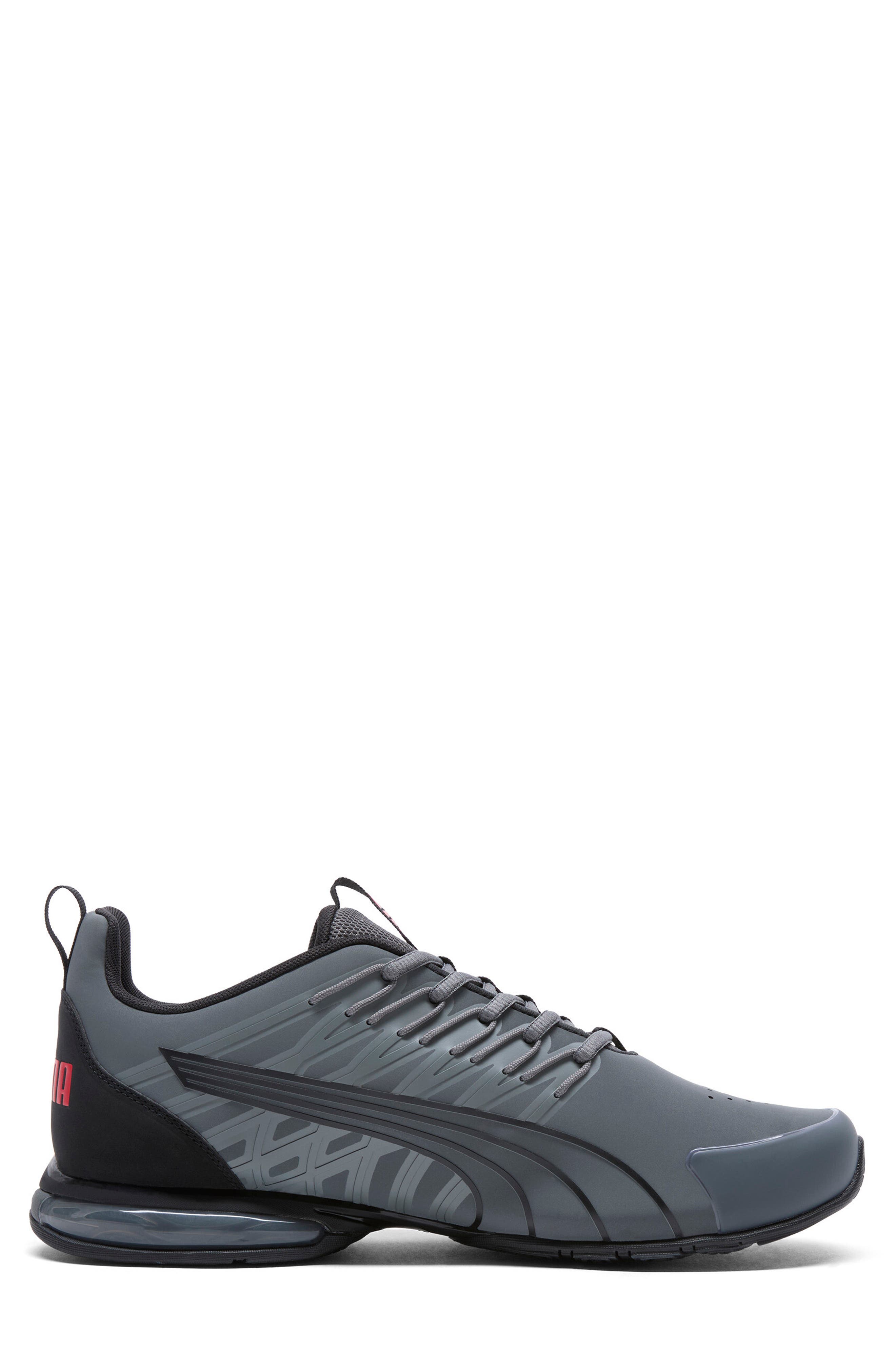PUMA Voltaic Evo Sneaker, Alternate, color, Cool Dark Gray-Puma Black- Red