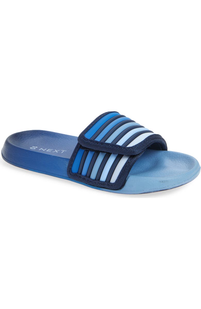NEXT Kids' Gradient Slide Sandal, Main, color, Blue