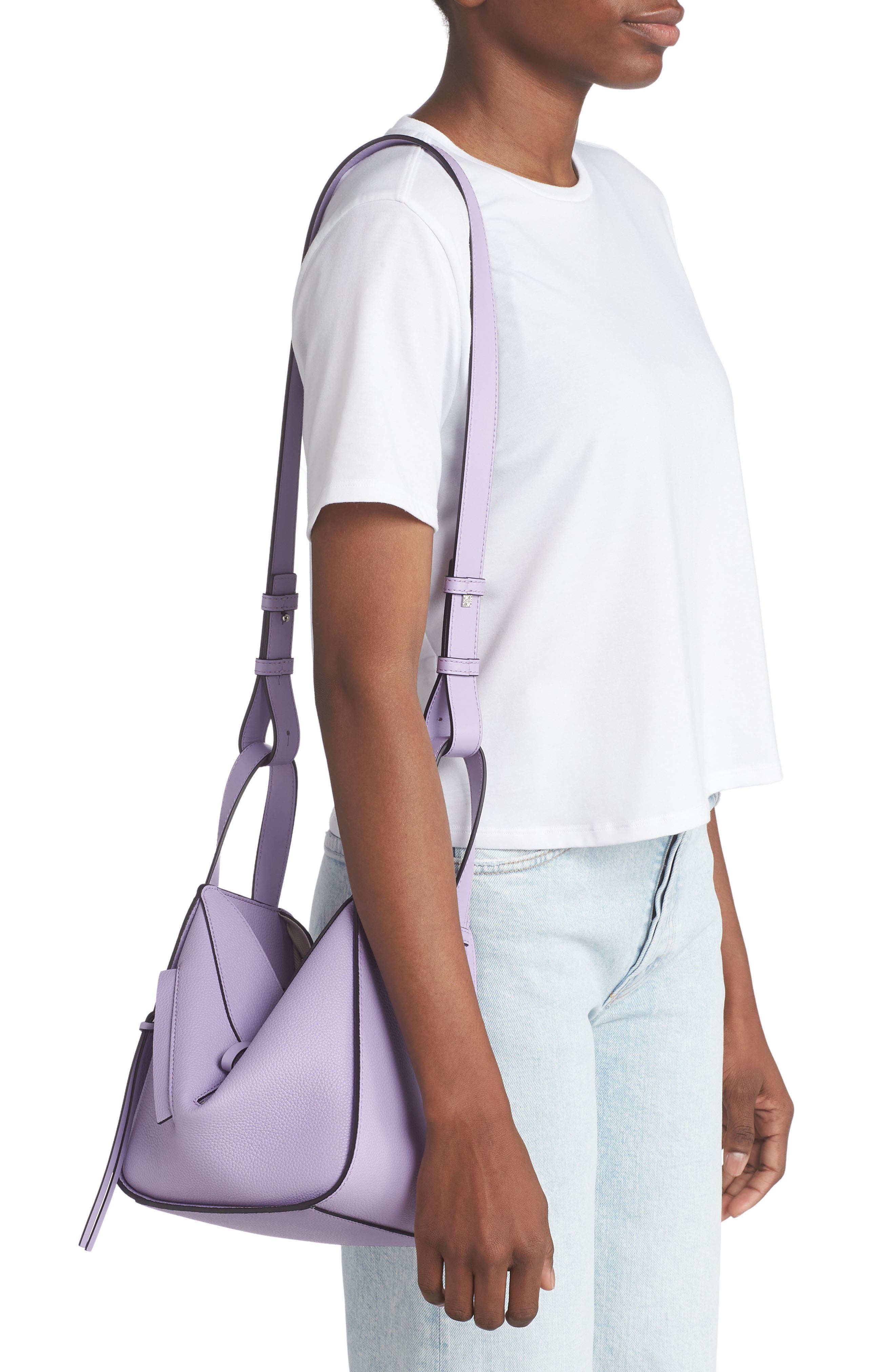 Loewe Small Hammock Leather Shoulder Bag, Alternate, color, 