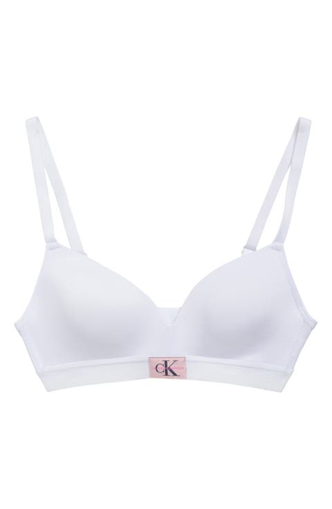 Kids' Monogram Patch Wireless Molded Bra (Big Kid)