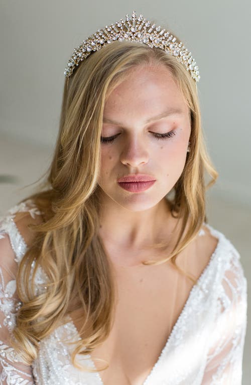 Brides And Hairpins Brides & Hairpins Hessa Austrian Crystal Crown