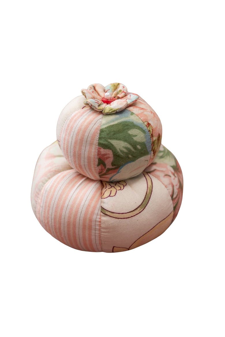 Occasion Stacked Pincushion, Main, color, Coral