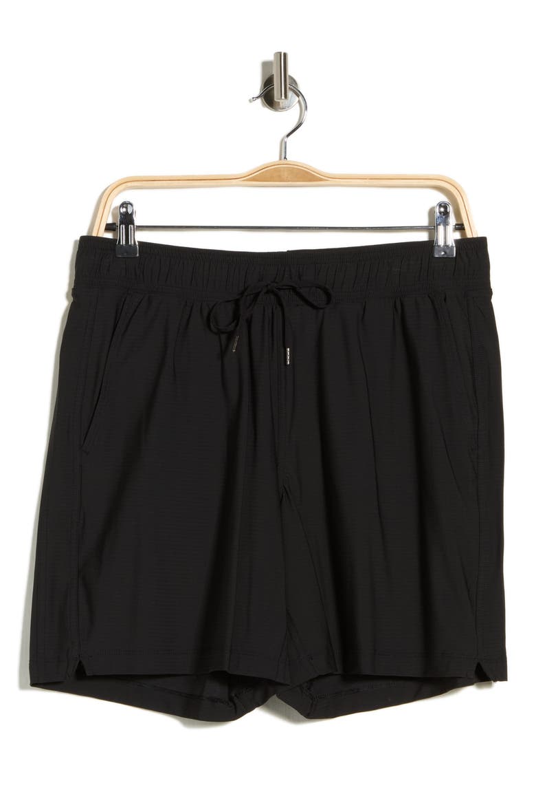 Madras Power 7-Inch Shorts, Alternate, color, BLACK
