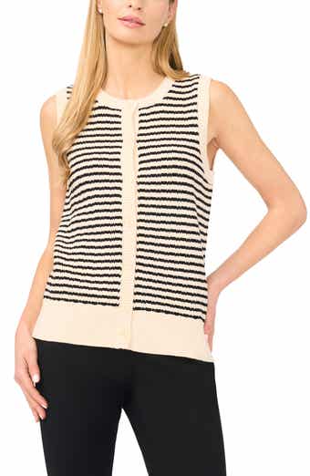 Stripe Sweater Vest