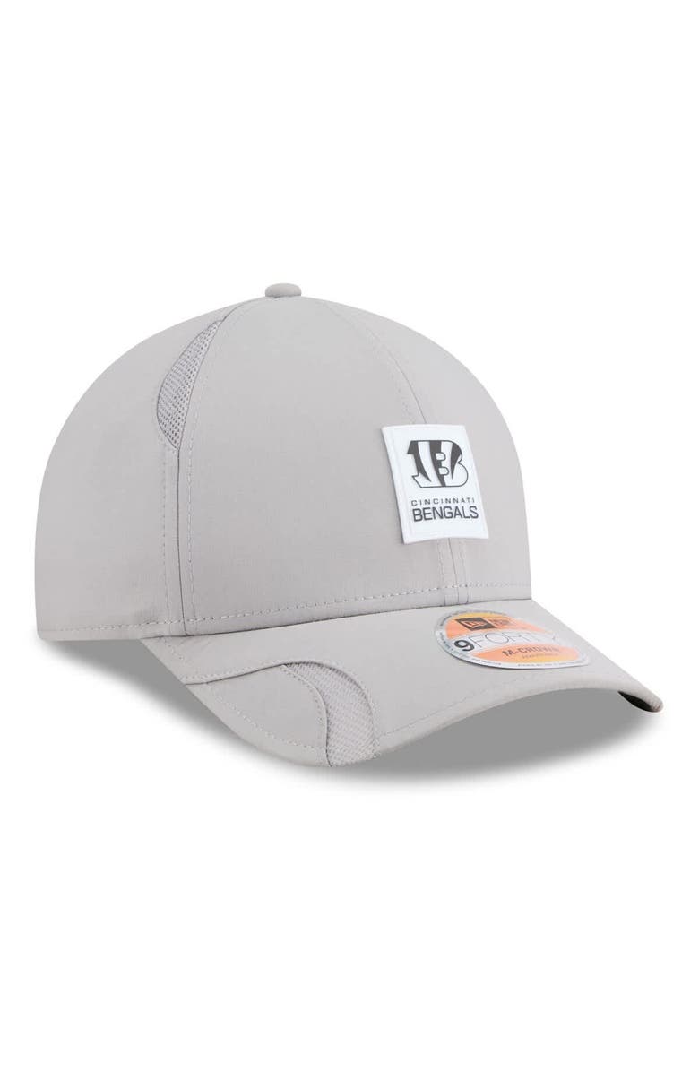 New Era Men's New Era Gray Cincinnati Bengals 2025 Sideline  M-Crown 9FORTY Adjustable Hat, Alternate, color, Gray