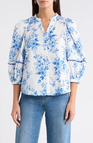 SUGARLIPS Juba Floral Print Top