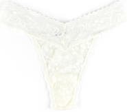 Hanky Panky I Do Shimmer Lace Thong