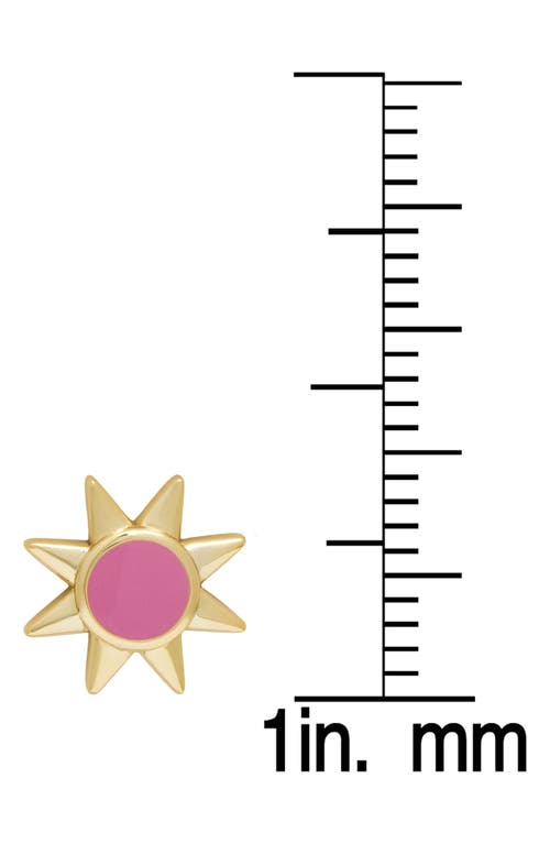 Lily Nily Kids' Sun Stud Earrings In Gold