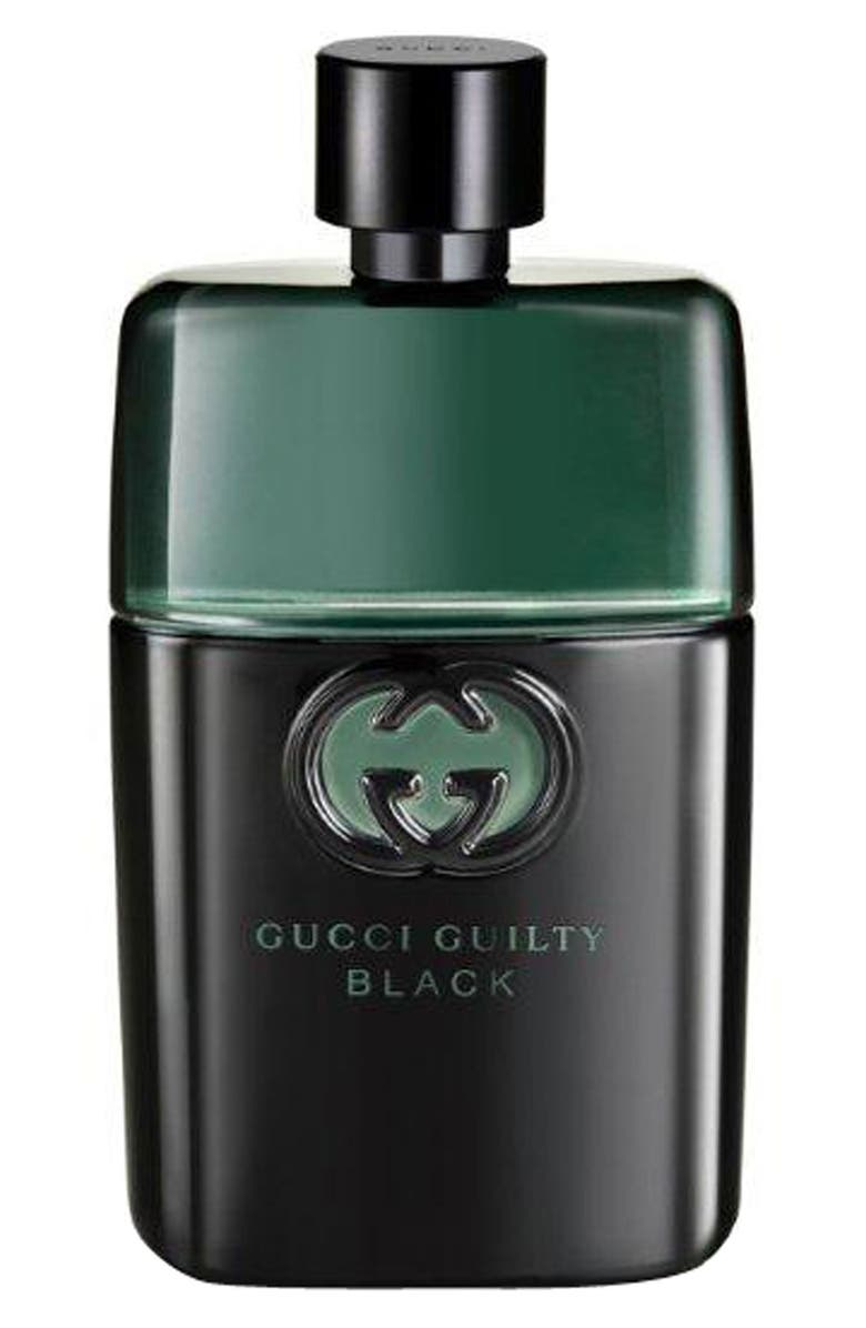 Gucci Guilty Black Pour Homme Eau de Toilette, Main, color, 