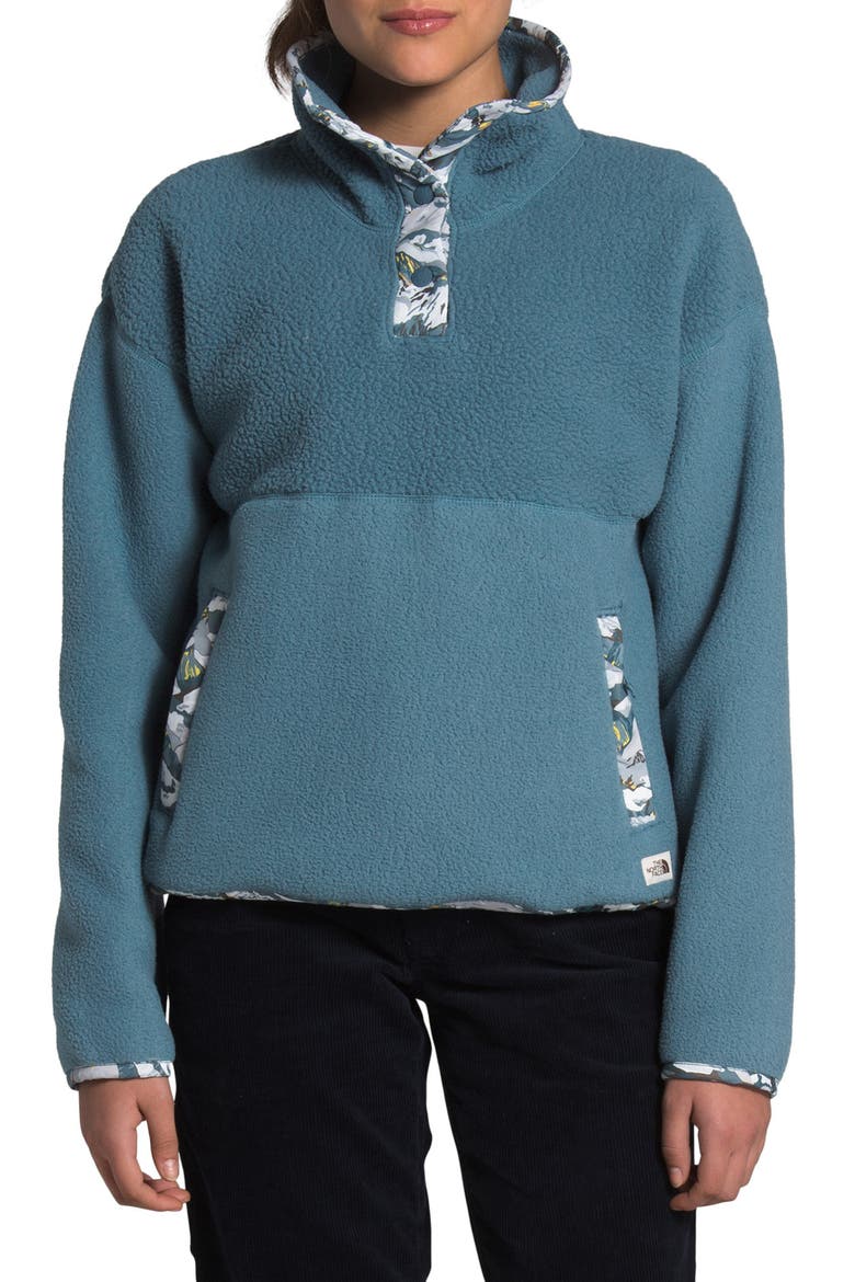 Liberty Quarter Snap Pullover, Main, color, MALLARD BLUE