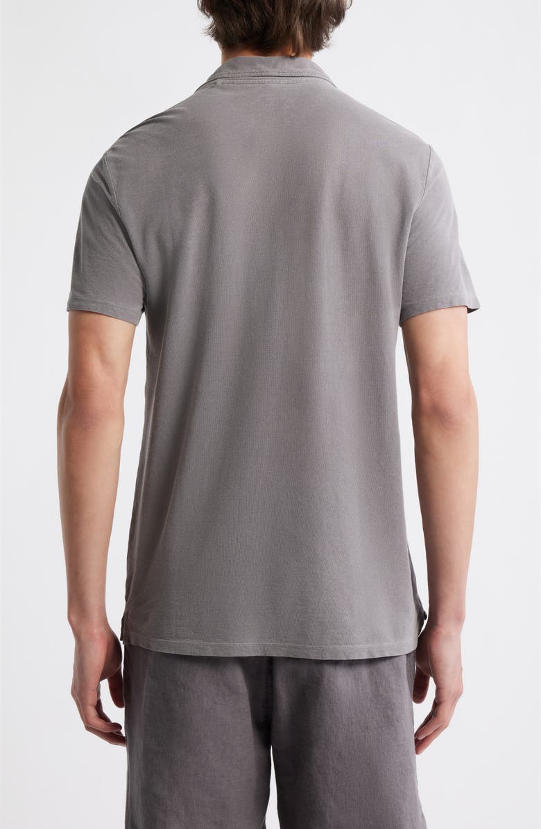 ALEX CRANE Organic Cotton Polo, Alternate, color, Silver