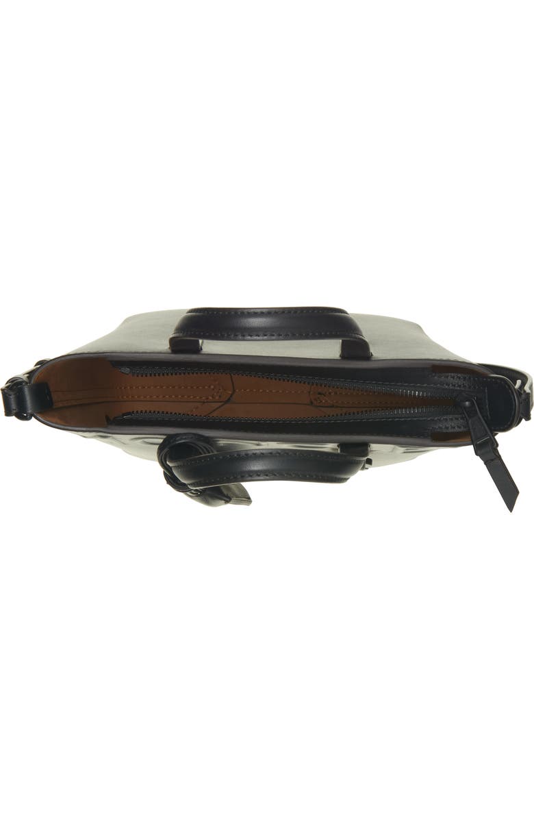 Moncler Very Micro Tote Bag, Alternate, color, Black