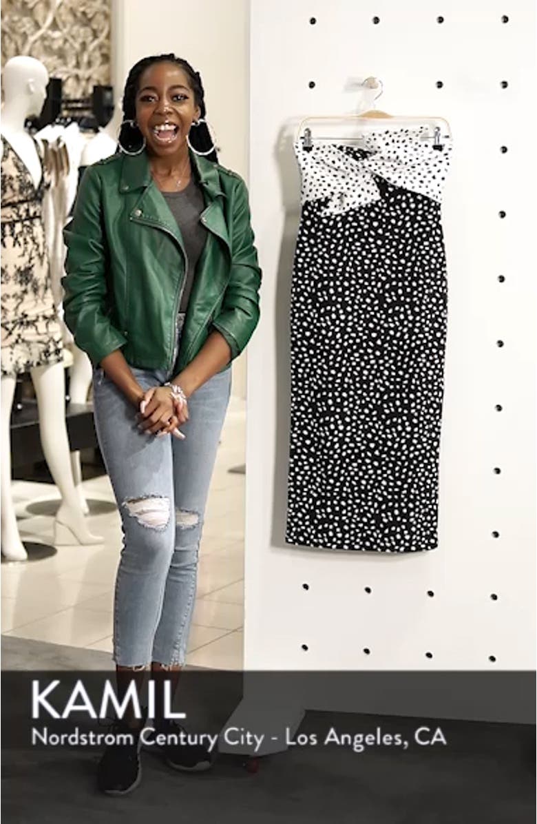 Bow Twist Midi Dress, sales video thumbnail