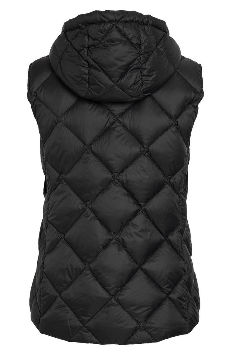 Lauren Ralph Lauren Monogram Hooded Quilted Down Puffer Vest, Alternate, color, 