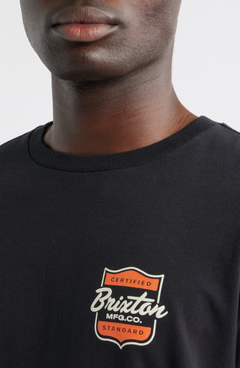 Brixton Booker Short Sleeve Graphic T-Shirt, Alternate, color, 