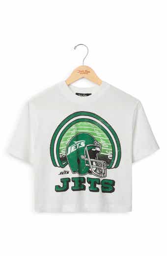New York Jets Game Time Crop Graphic T-Shirt