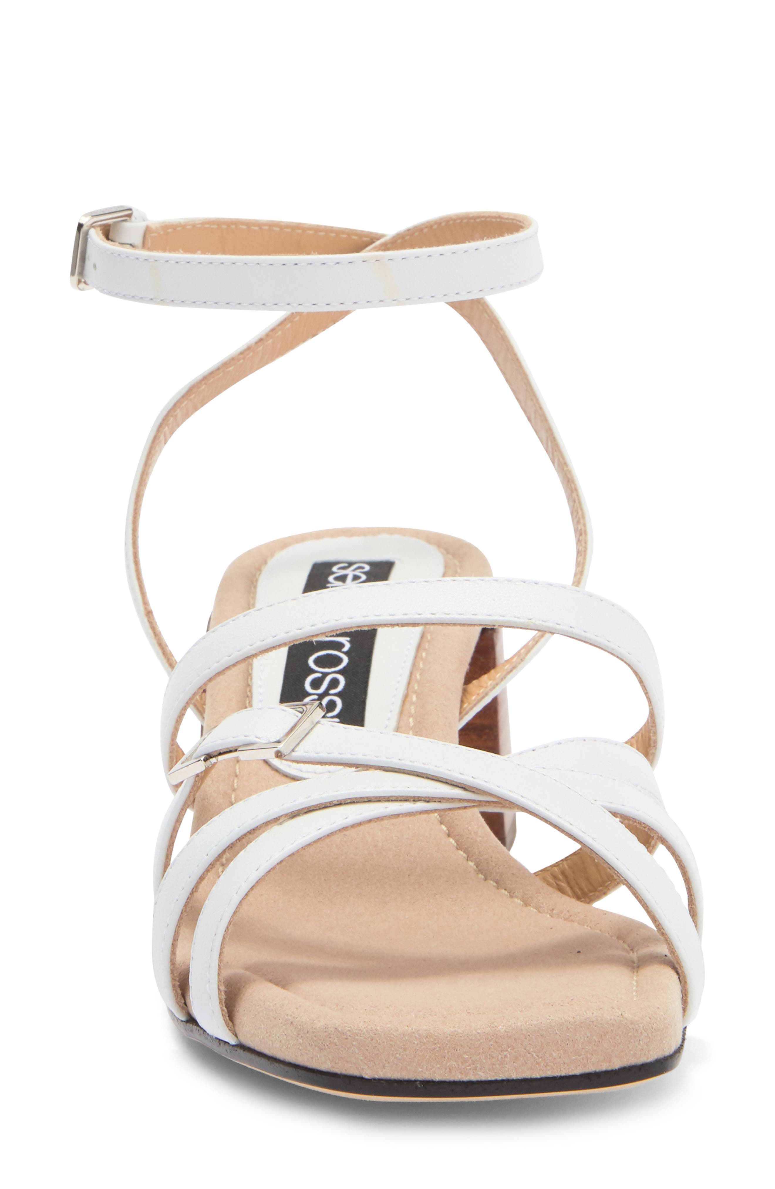 Sergio Rossi Strapply Block Heel Sandal, Alternate, color, 