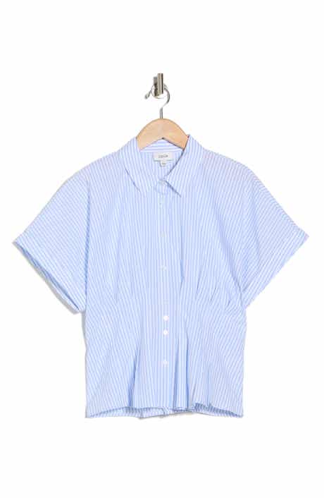 CeCe Pleat Waist Top