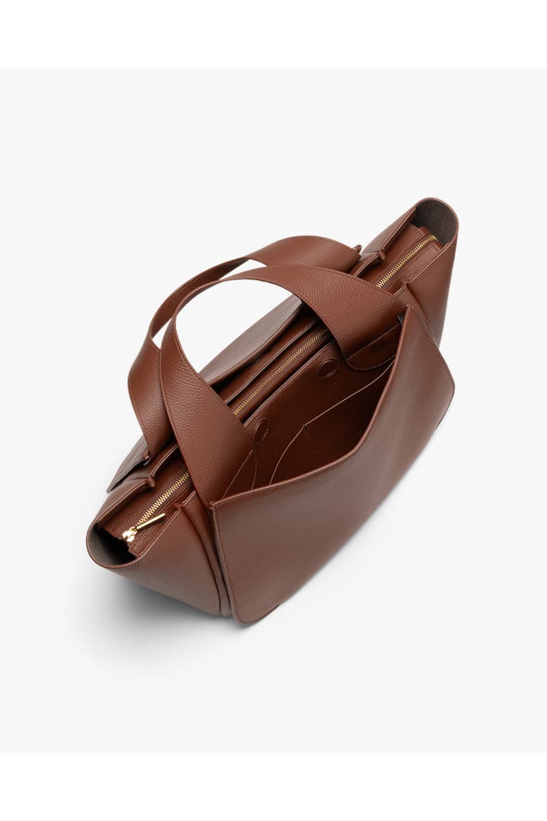 Mila Satchel, Alternate, color, Dark Chestnut