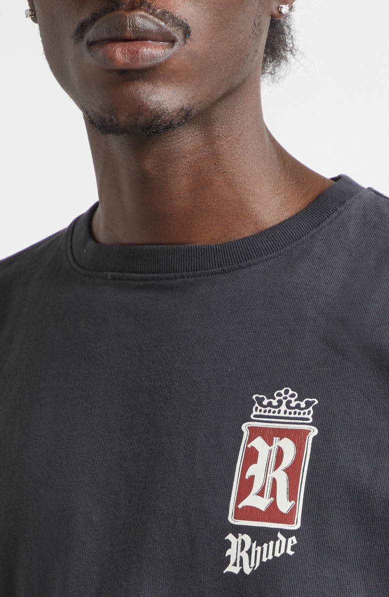 Rhude Fumar '91 Graphic T-Shirt, Alternate, color, Vintage Black / White / Red